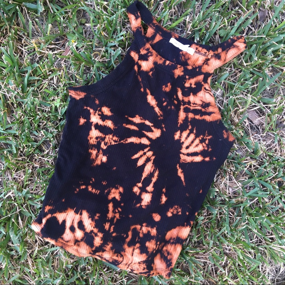 Reverse Tie Dye Tank
